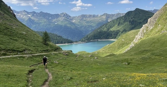 Le lac Ritom dans le val Piora, au Tessin.