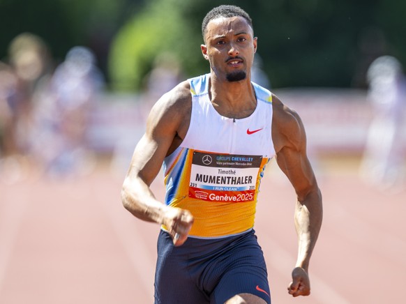 Timothé Mumenthaler a réussi 10&#039;&#039;30 sur 100 m à Madrid