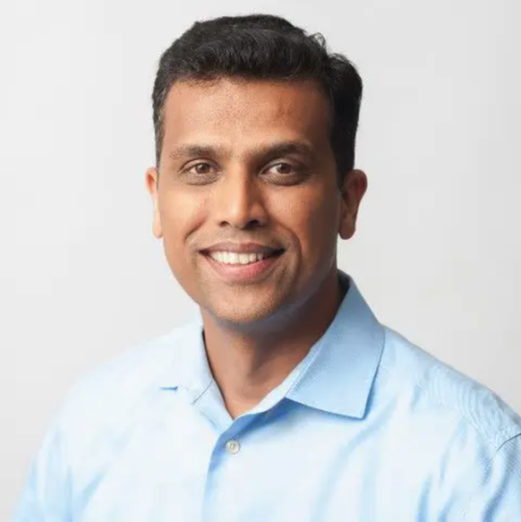 Le responsable des smartphones de Google et vice-président de la firme, Nanda Ramachandran.
