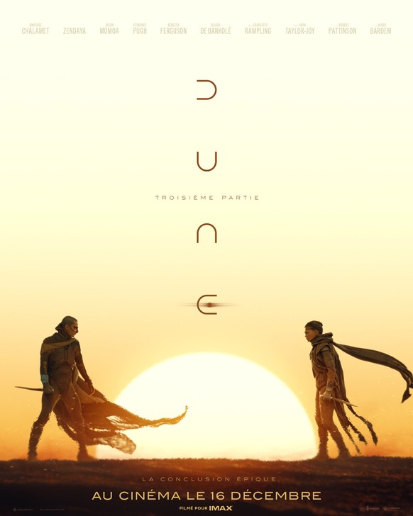 L'affiche de Dune: Troisième partie