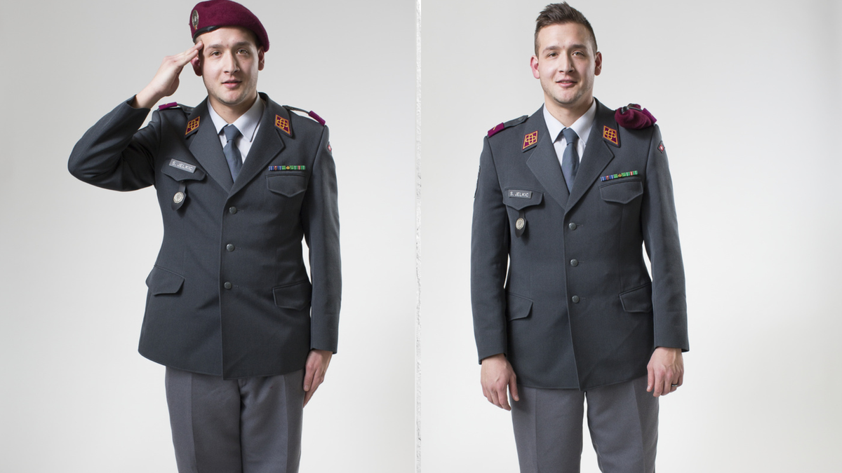 Fini la tenue de sortie pour les recrues de l'armée suisse