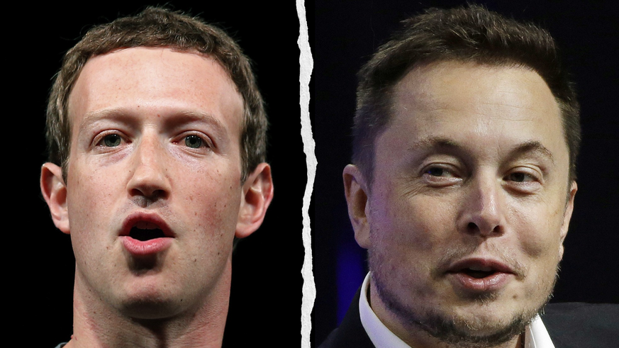 Mark Zuckerberg et Elon Musk sont en concurrence directe depuis le lancement de Threads pour contrer X (ex-Twitter).