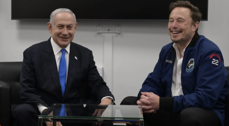 Elon Musk Benjamin Netanyahu rencontre antisémitisme X réseaux sociaux haine modération contenu