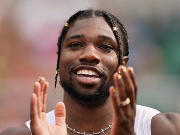 Noah Lyles a maîtrisé son sujet au 1er tour du 100 m des US Trials