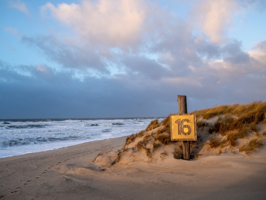 Buhne 16, Sylt, Allemagne