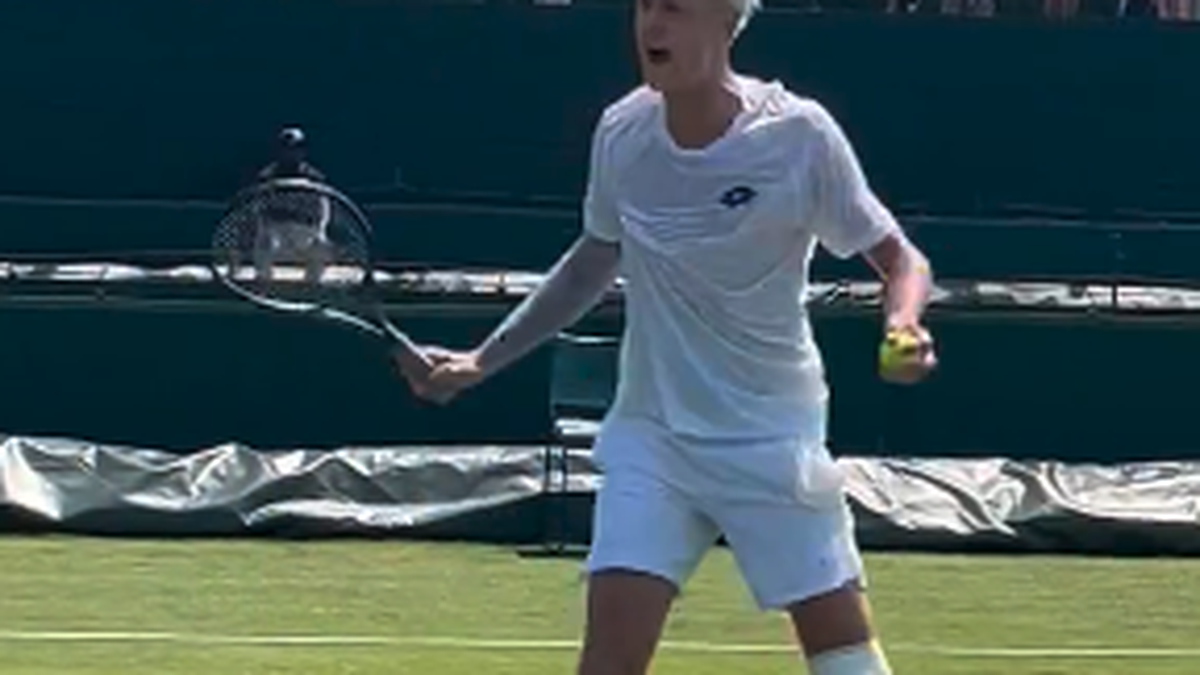 Wimbledon la célébration insolite de Maxime Janvier