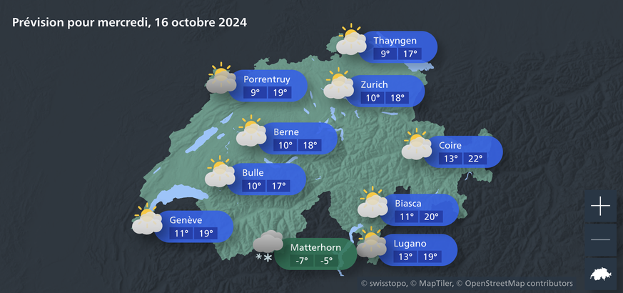 La semaine prochaine s&#039;annonce chaude en Suisse