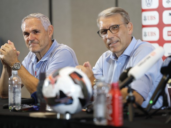 Peter Knäbel est avant tout "méga, méga fier" du parcours de l'équipe de Suisse