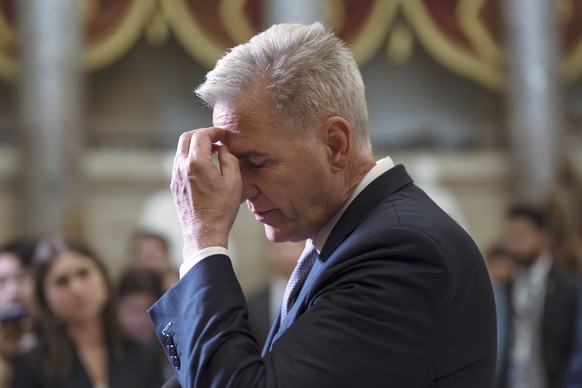 Le sort de Kevin McCarthy se trouve désormais entre les mains des démocrates.