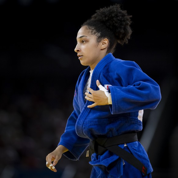 Binta Ndiaye, ici lors des Jeux olympiques de Paris, a réussi une belle performance en Géorgie (archives).