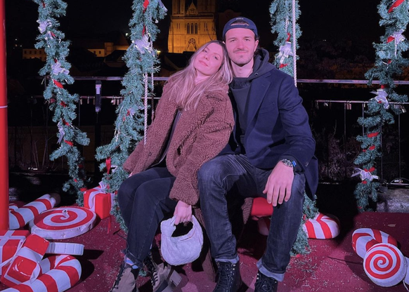 Anto Grgic et sa femme Nathalie, mariés en juin 2022.
