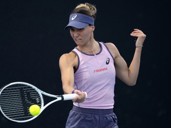 Viktorija Golubic passe une belle semaine en Pologne (archives).
