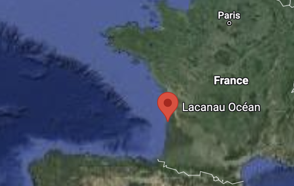 Lacanau Océan, à moins de 60 kilomètres de Bordeaux.