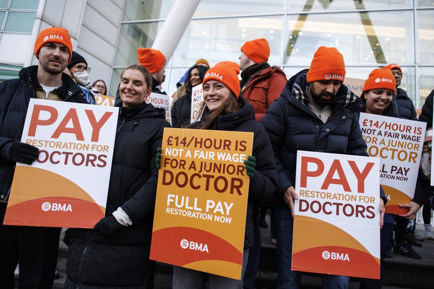 La nouvelle grève des «junior doctors» au Royaume-Uni va durer six jours.