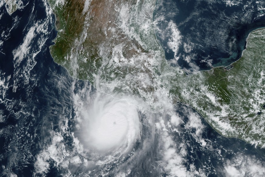 L&#039;ouragan Otis a été classé en catégorie 5 sur l&#039;échelle de Saffir-Simpson, le niveau le plus élevé.