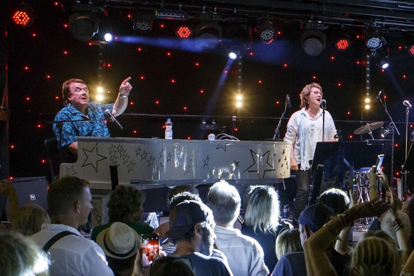 Alain Morisod aux Fêtes de Genève, en 2017.