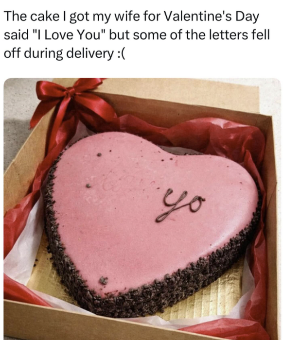Die lustigsten Fails der Woche: Kuchen zum Valentinstag