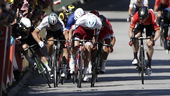 De la casse au sprint sur le Tour 2017.