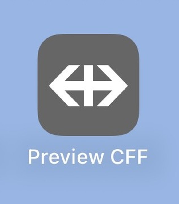«Preview CFF» permet de tester de nouvelles fonctions avant qu'elles ne soient intégrées dans l'application CFF normale.
