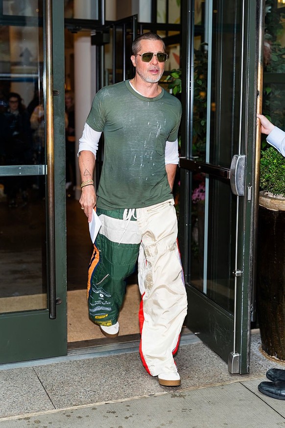 Brad Pitt le 14 juin 2025 à New York.