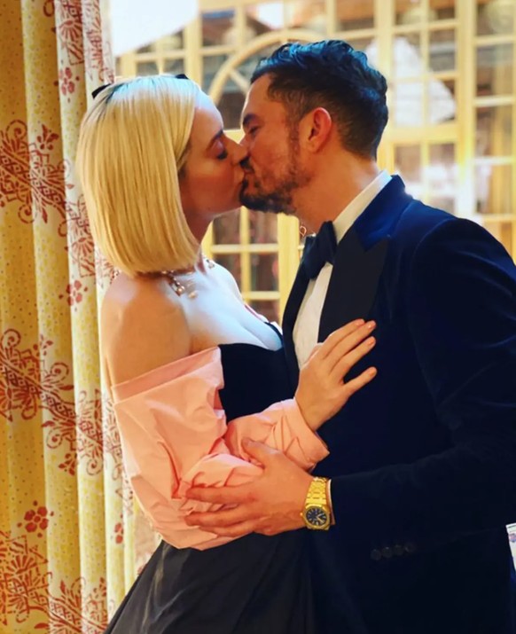 Katy et Orlando se sont rencontrés en 2016.