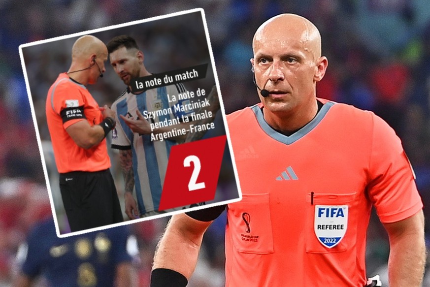 Furax, «L'Equipe» colle un 2 sur 10 à l'arbitre de la finale 