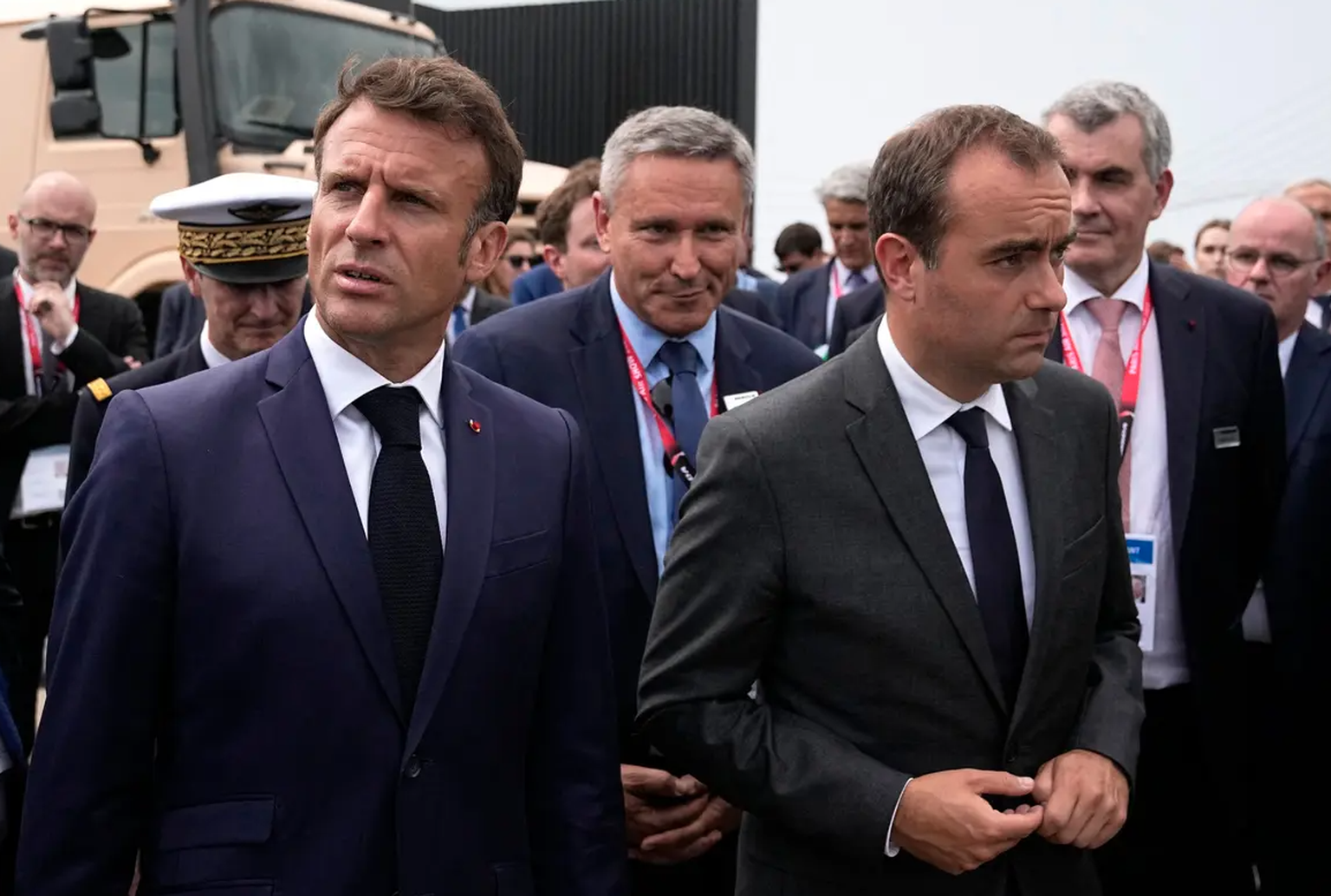 Macron et Sébastien Lecornu