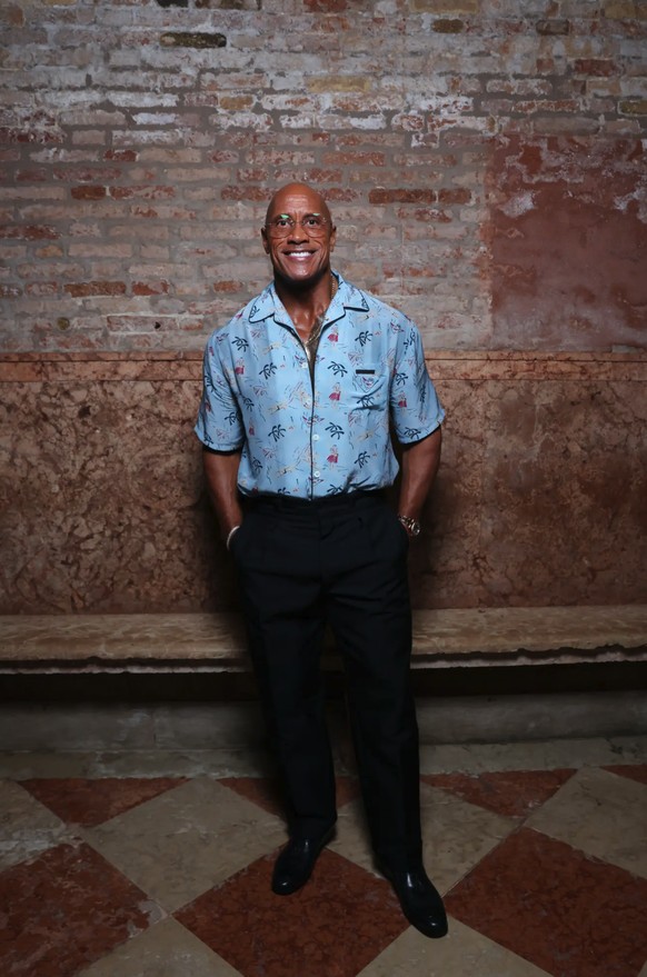 Dwayne Johnson à Venise, le 1er septembre 2025