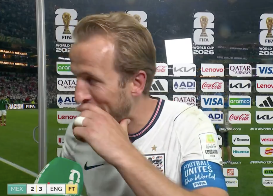 Harry Kane a eu un problème rare en interview