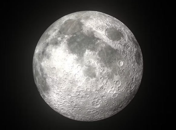 La Lune brille la nuit parce qu’elle reflète la lumière du Soleil. S’il existe une planète X,on espère que la lumière qu’elle réfléchit nous permettra de la trouver.
