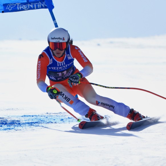 Malorie Blanc a manqué le podium pour 0''10 dans le super-G de Val di Fassa