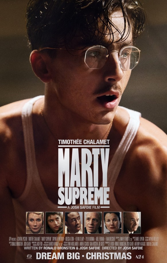 Poster de Marty Supreme