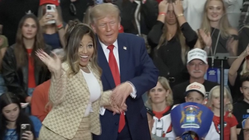 «Difficiles à manquer»: Trump loue les fesses de Nicki Minaj