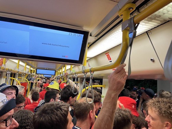 Le fameux tram de l'Enfer.