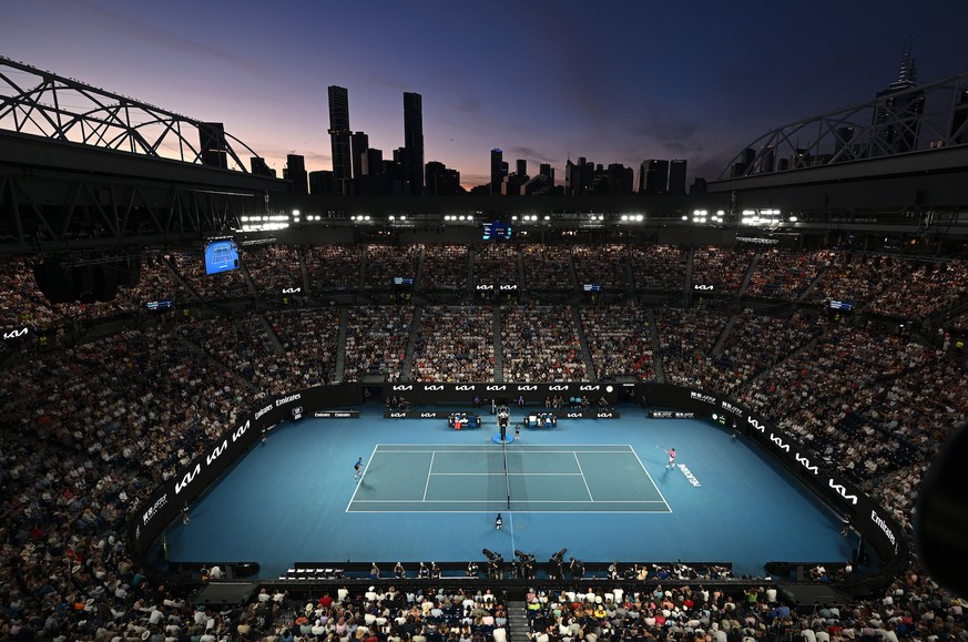 La Rod Laver Arena, court central de Melbourne, sera le théâtre du «Million Dollar 1 Point Slam».