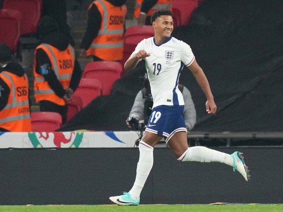 Le capitaine anglais Ollie Watkins a marqué le 2-0 lors de la victoire 3-0 face au Pays de Galles jeudi à Wembley.