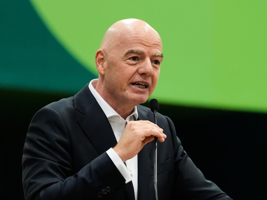 A la tête de la FIFA depuis dix ans, Gianni Infantino a multiplié les projets clivants (archives).