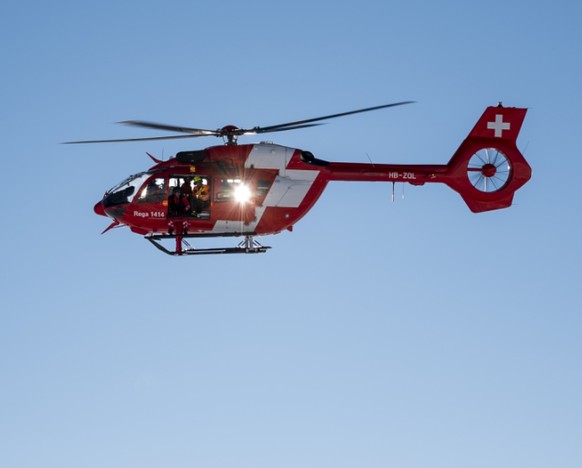 Une avalanche au-dessus de Disentis (GR) a tu