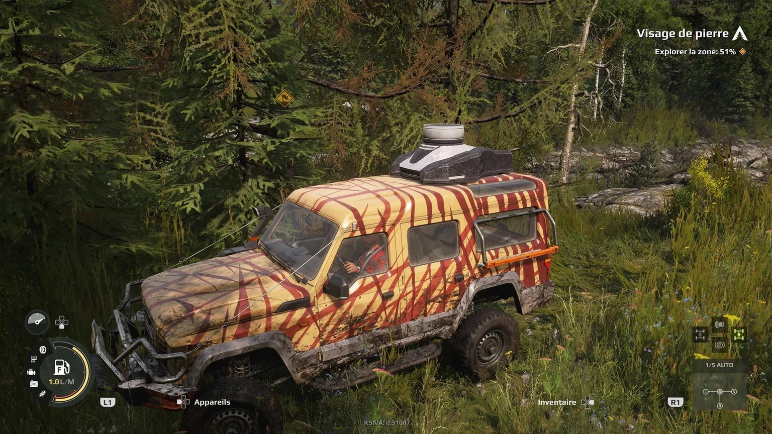 Capture d&#039;écran de «Expeditions A MudRunner Game»