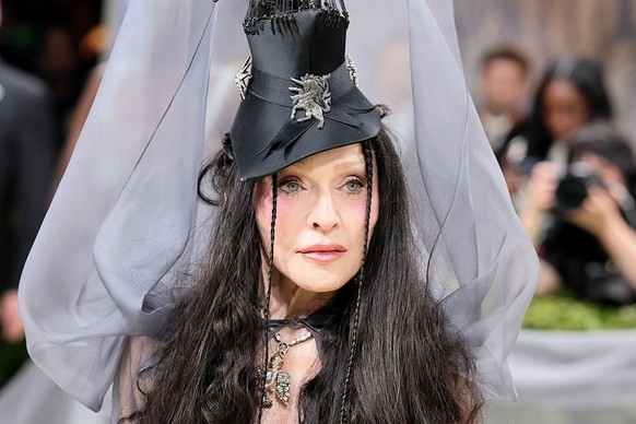NEW YORK, NEW YORK - MAY 04: Madonna attends the 2026 Met Gala celebrating "Costume Art" at the Metropolitan Museum of Art on May 04, 2026 in New York City. (Photo by Theo Wargo/FilmMagic)