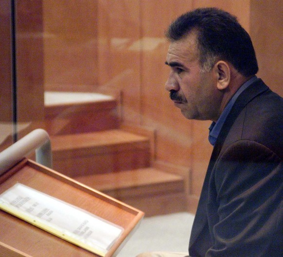 Abdulah Ocalan en 1999.