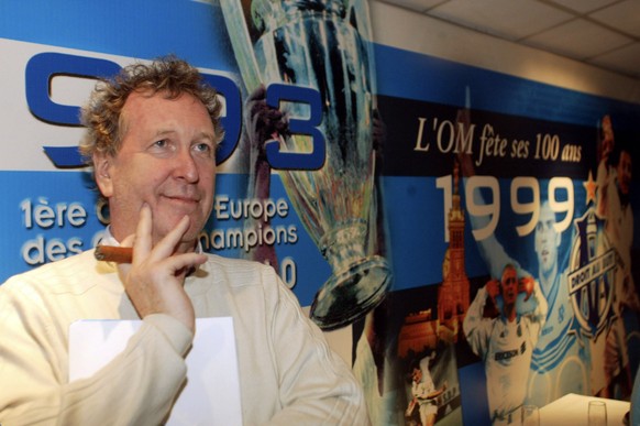 Robert Louis Dreyfus - ehemaliger Präsident von Olympique Marseille Fußball Herren Ligue Une 2002 2003, 1. Französische Liga, Olympique Marseille, Vdig, Einzelbild Marseille
