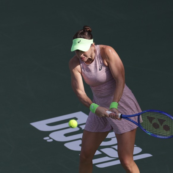 Belinda Bencic jouer les 8es de finale du tournoi de Dubai.