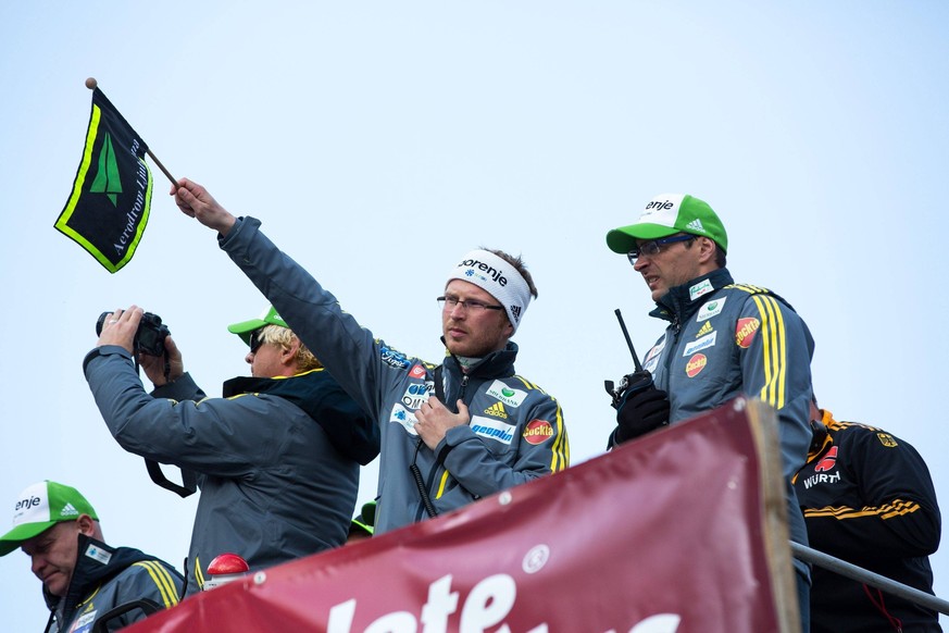 19.03.2015, Planica, Ratece, SLO, FIS Weltcup Ski Sprung, Planica, Finale, Skifliegen, Qualifikation, im Bild Igor Medved, coach of B team Slovenia, // during the qualifikation of the mens individual  ...