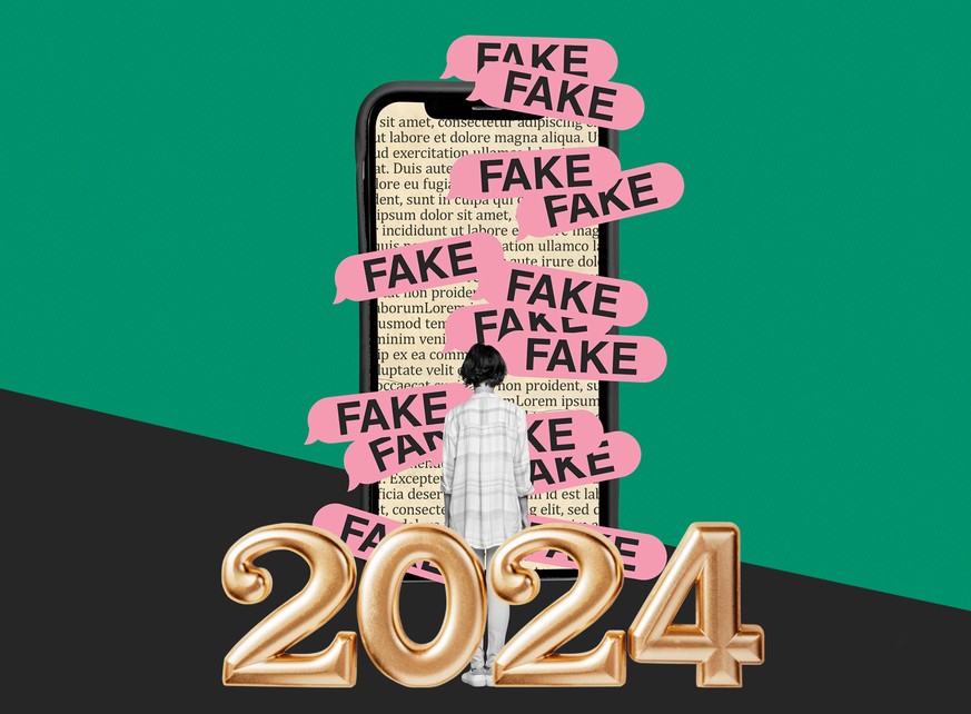 L&#039;année 2024 va-t-elle être la pire en matière de fake news?