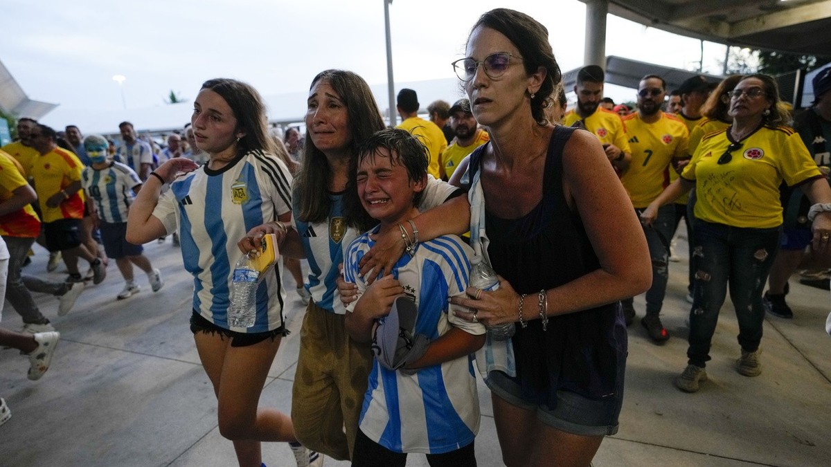 Caos en la final de la Copa América 2024