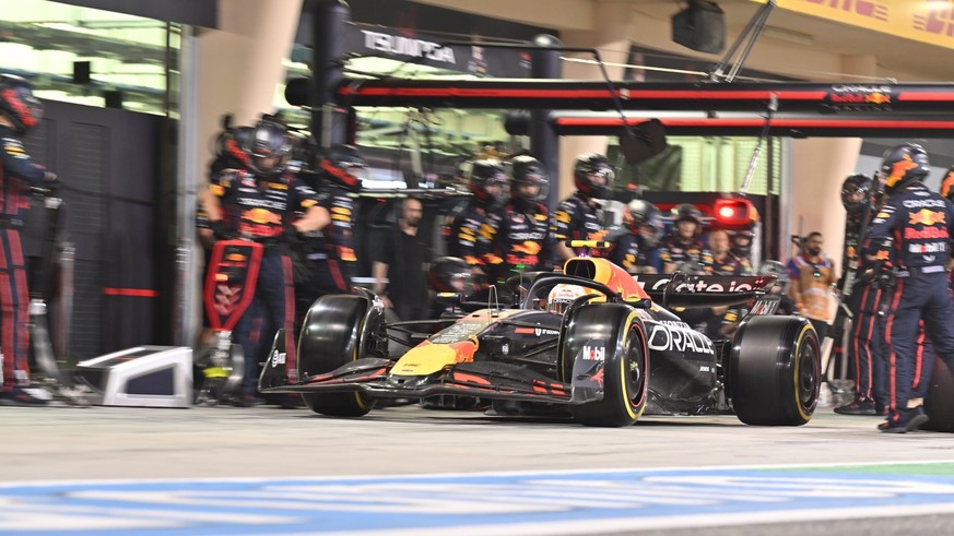 Max Verstappen et sa monoplace ont eu des soucis lors du GP de Bahreïn.