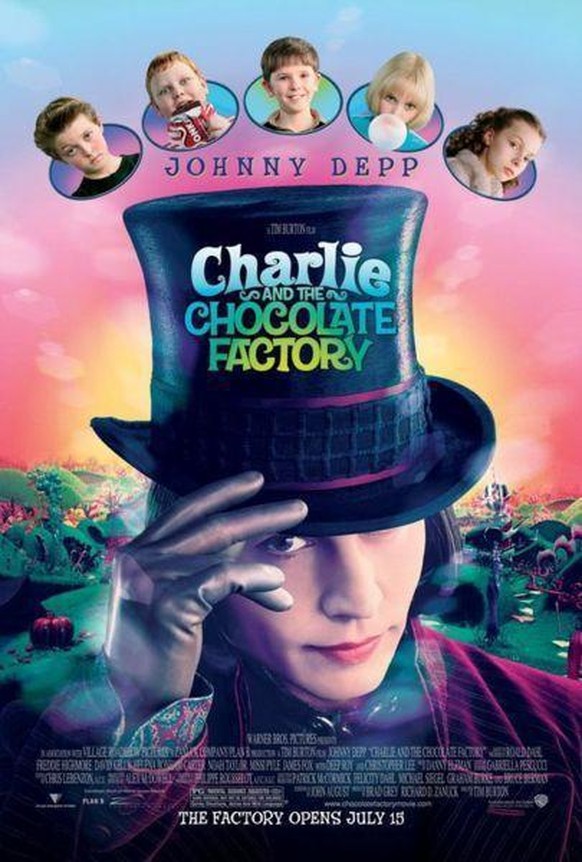Weihnachtsfilme für Weihnachten: Charlie und die Schokoladenfabrik