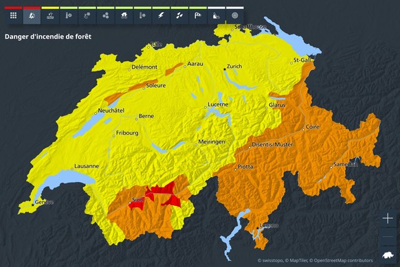 Faire du feu dans ces régions implique un degré de vigilance très élevé!