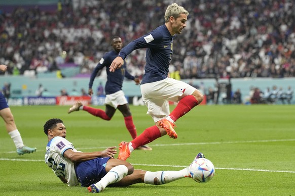 Comme souvent, Antoine Griezmann a été très bon face à l'Angleterre samedi soir.